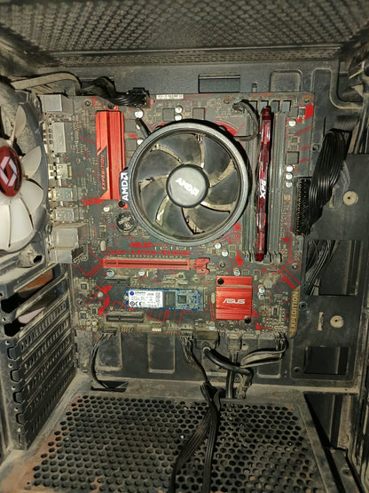 AMD Ryzen 3 3100 + ASUS EX-A320M-GAMING + 8GB XPG (Processor+Motherboard+ Ram) Used Combo