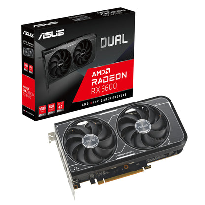 ASUS Dual Radeon RX 6600 V3 8GB Used GPU