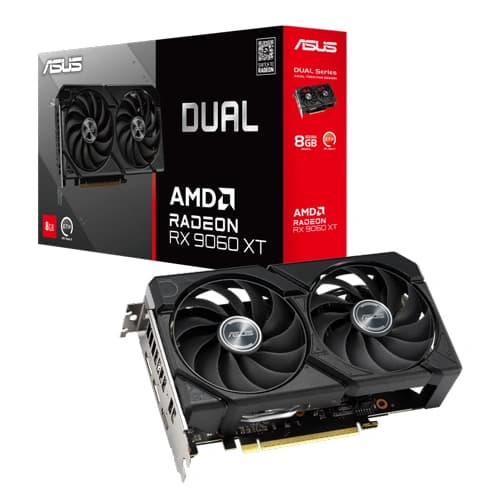ASUS Dual RX 9060 XT 8GB GDDR6 New, Open Box GPU