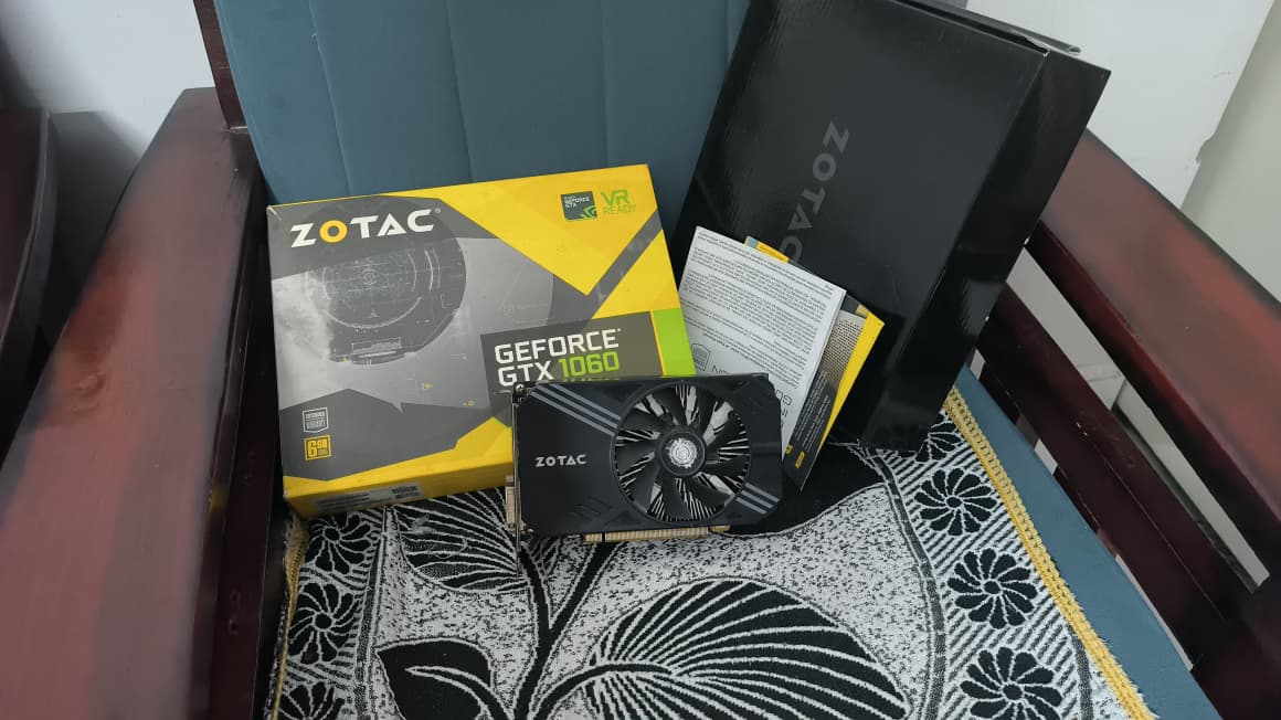ZOTAC GeForce GTX 1060 Mini 6GB Used GPU