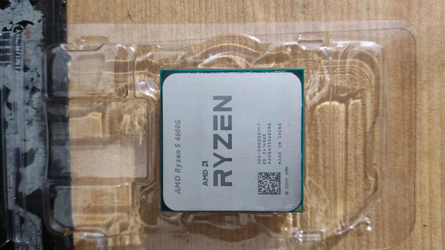 AMD RYZEN 5 4600G 6 Core, 12 threads 4.2 GHZ Used CPU