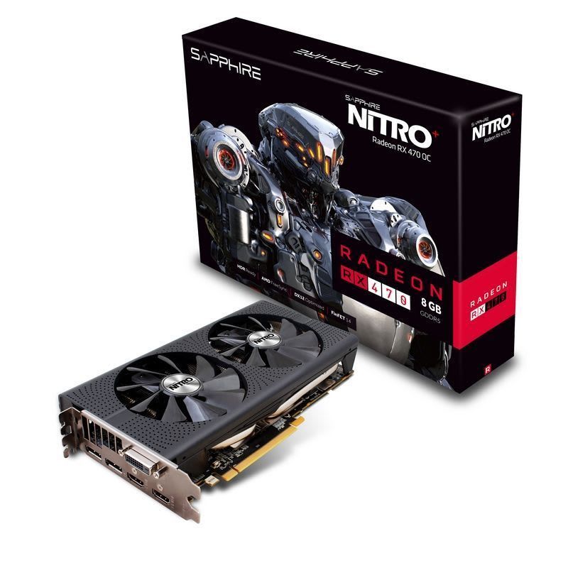 SAPPHIRE AMD Radeon RX 470 8GB Used GPU - Computify.in