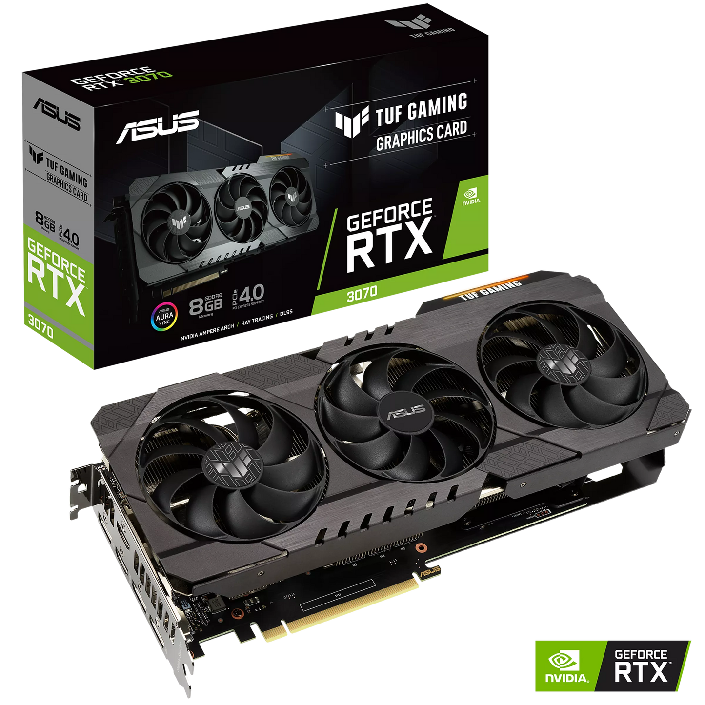 ASUS TUF Gaming NVIDIA GeForce RTX 3070 8GB Used GPU