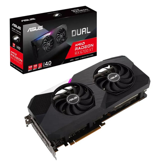 ASUS Dual AMD Radeon RX 6700 XT OC Edition 12GB Used GPU
