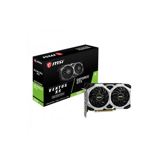 MSI GeForce GTX 1660 Ventus XS OC 6GB GDDR6 Used GPU