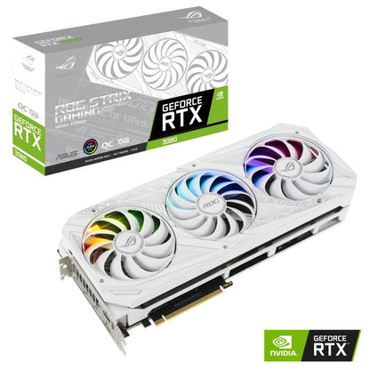 Asus ROG Strix RTX 3080 White 10gb Used GPU
