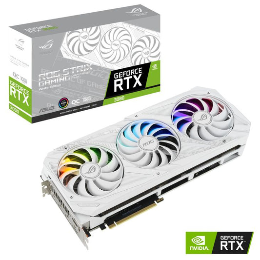 Asus ROG Strix RTX 3080 White 10gb Used GPU