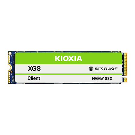 KIOXIA XG8 KXG80ZN84T09 4TB M.2 PCIe Gen4 NVMe READ SPEED 7000MB/s WRITE SPEED 5800MB/s 4TB Used SSD