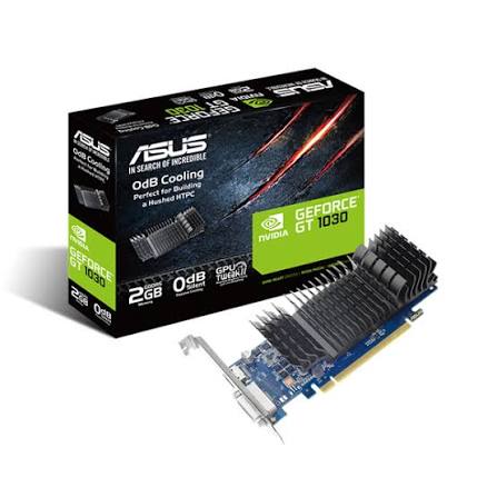 ASUS GeForce GT 1030 Silent Design Graphics Card 2GB Used GPU