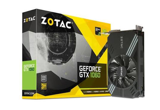 ZOTAC GeForce GTX 1060 Mini 3GB Used GPU