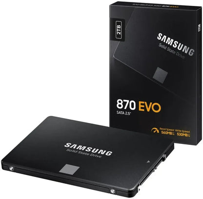 SAMSUNG 870 EVO SATA III 2.5" 2TB Internal SSD  Used SSD