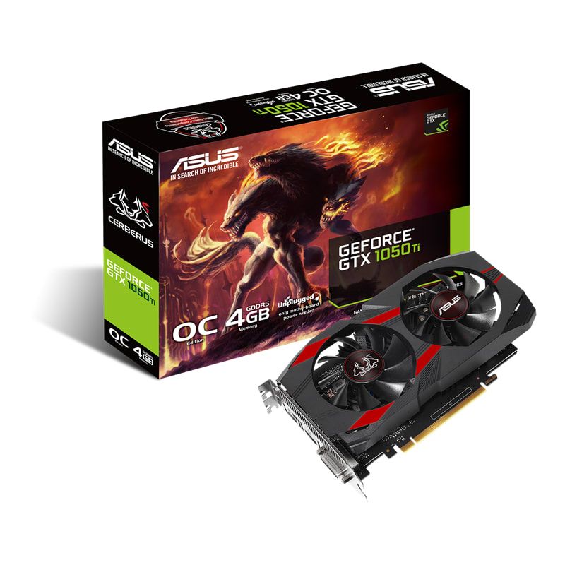 ASUS Cerberus GTX 1050 ti 4GB Used GPU