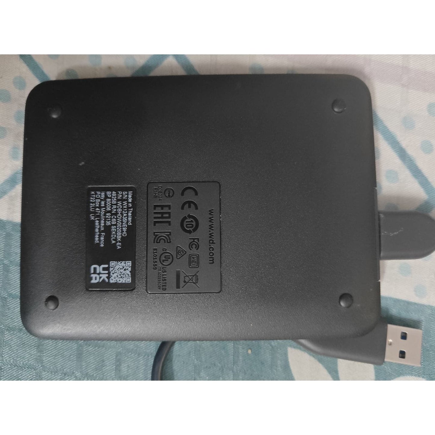 Western Digital WD 2TB Elements Portable Hard Disk Drive, USB 3.0, Compatible with PC, PS4 and Xbox, External Used HDD
