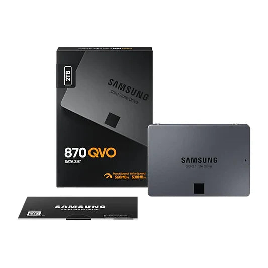 SAMSUNG 870 QVO SATA III 2.5" 2TB Internal SSD  Used SSD