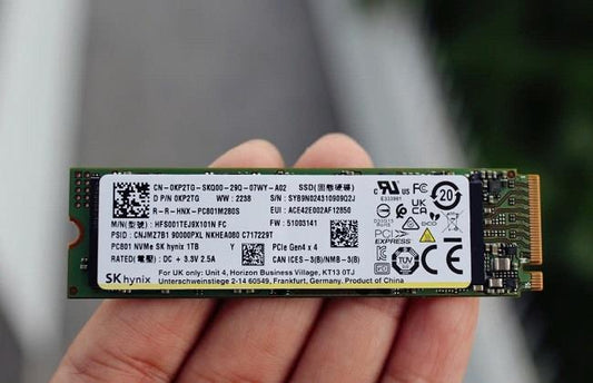 SK Hynix PC801 Gen 4 1TB NVMe M.2 (2280) Internal SSD Used SSD