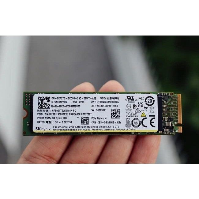 SK Hynix PC801 Gen 4 1TB NVMe M.2 (2280) Internal SSD Used SSD - Computify.in