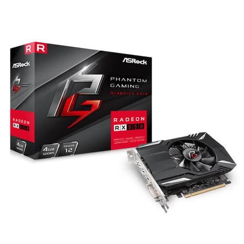 ASRock RX 550 Phantom Gaming 4GB GDDR5 Used GPU - Computify.in