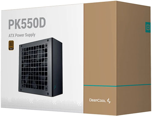 Deepcool PK550D 550W 80 Plus Bronze Non-Modular Power Supply Used PSU