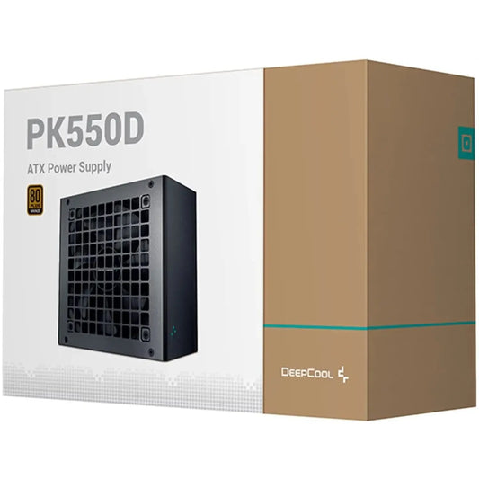 Deepcool PK550D 550W 80 Plus Bronze Non-Modular Power Supply Used PSU