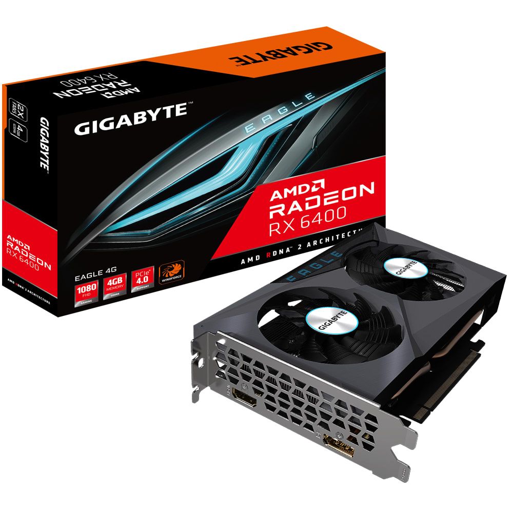Gigabyte Radeon RX 6400 EAGLE 4GB Used GPU