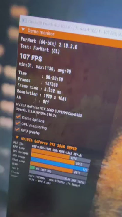 Inno3D GeForce RTX 2060 Super Twin X2 OC 8GB Used GPU