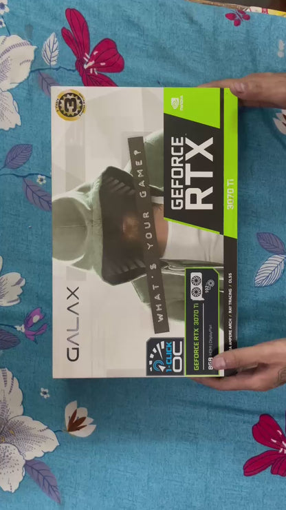 Galax GeForce RTX 3070 Ti 1-Click OC 8GB Used GPU