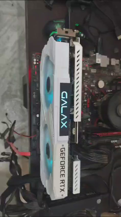 GALAX GeForce RTX 3060 EX White 12GB Used GPU
