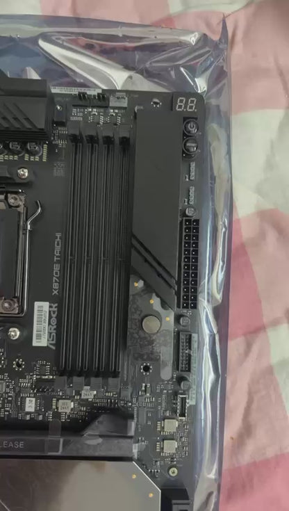 ASRock AMD X870E Taichi  Socket AM5 Dual Channel DDR5 Used Motherboard