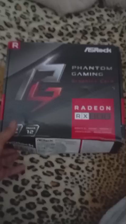 ASRock RX 550 Phantom Gaming 4GB GDDR5 Used GPU