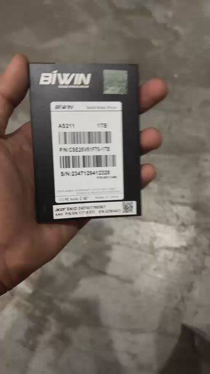 BIWIN by acer 1 TB SATA Internal SSD Used SSD