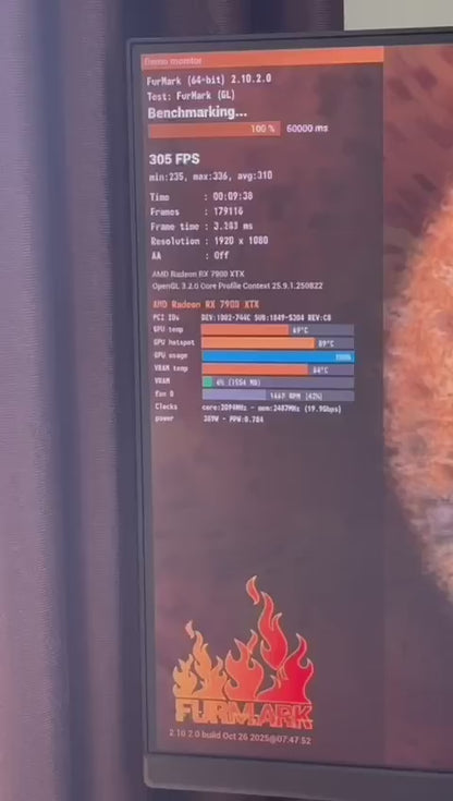ASRock AMD Radeon RX 7900 XTX Phantom Gaming 24GB OC Used GPU