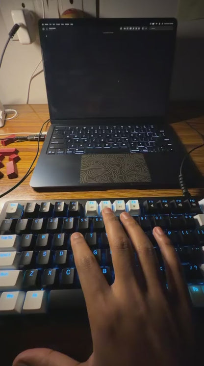 Magegee Mk-Star75 Black Yellow Switch Mechanical Keyboard - Wired Used Keyboard