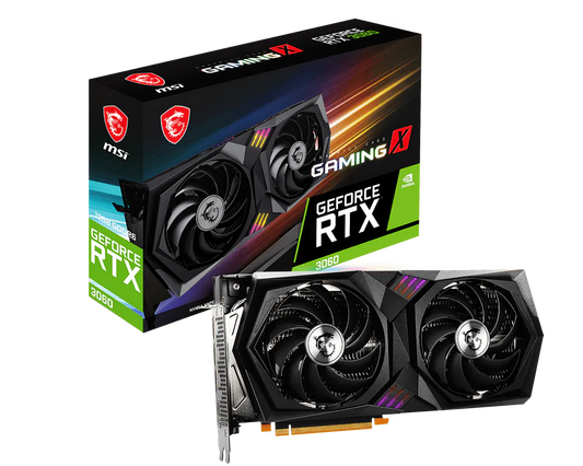 MSI GeForce RTX 3060 Gaming X 12GB Used GPU