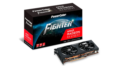 Powercolor Fighter AMD Radeon RX 6700XT Gaming 12GB Used GPU