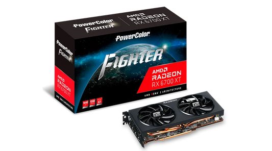 Powercolor Fighter AMD Radeon RX 6700XT Gaming 12GB Used GPU