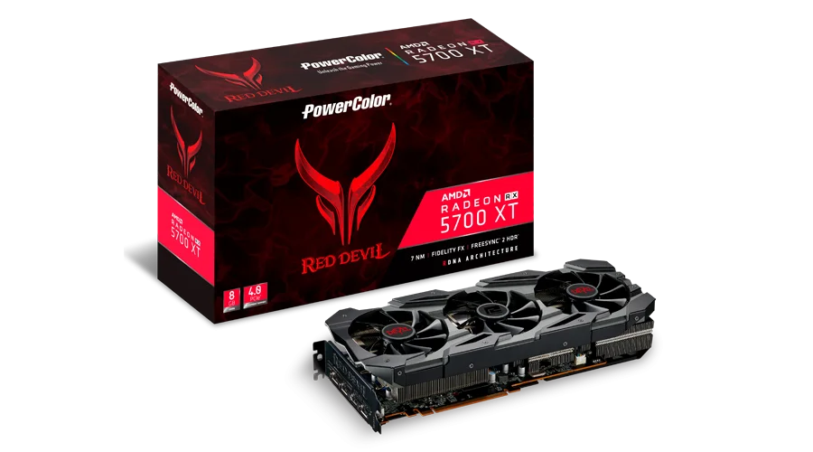 PowerColor Red Devil RX 5700XT 8GB Used GPU