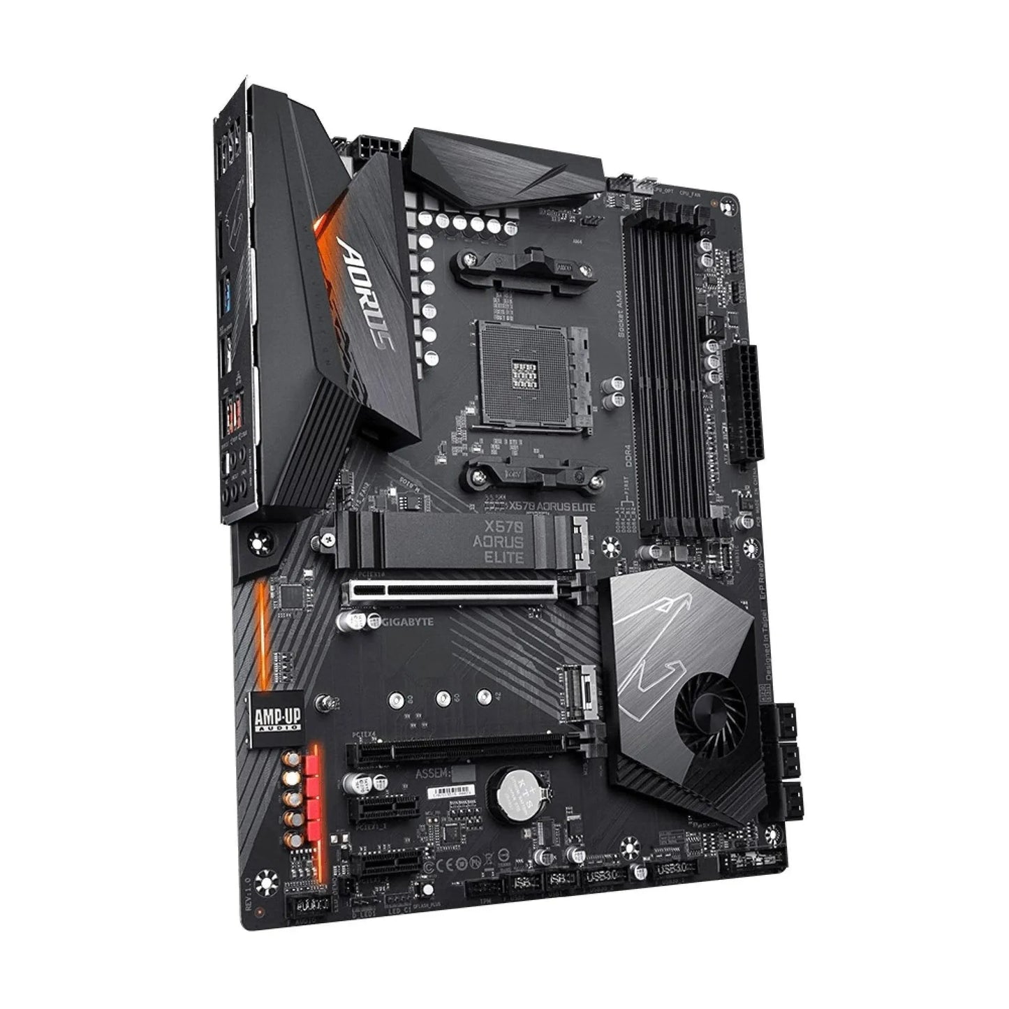 AMD Ryzen 7 3700X 8 Core 16 Threads + Gigabyte X570 Aorus Elite (Processor+motherboard) Used combo - Computify.in