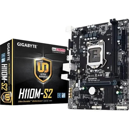 Intel i3 6098p 6th gen + Gigabyte h110m-s2 + 8GB DDR4 ram (Processor+Motherboard+Ram) COMBO Used