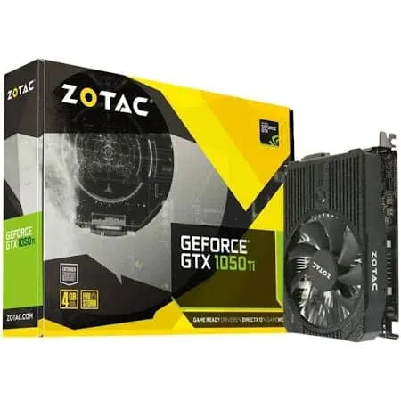 ZOTAC GeForce GTX 1050 Ti Mini 4GB Used GPU