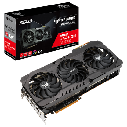 ASUS TUF Gaming AMD Radeon RX 6800 OC Edition 16GB Used GPU