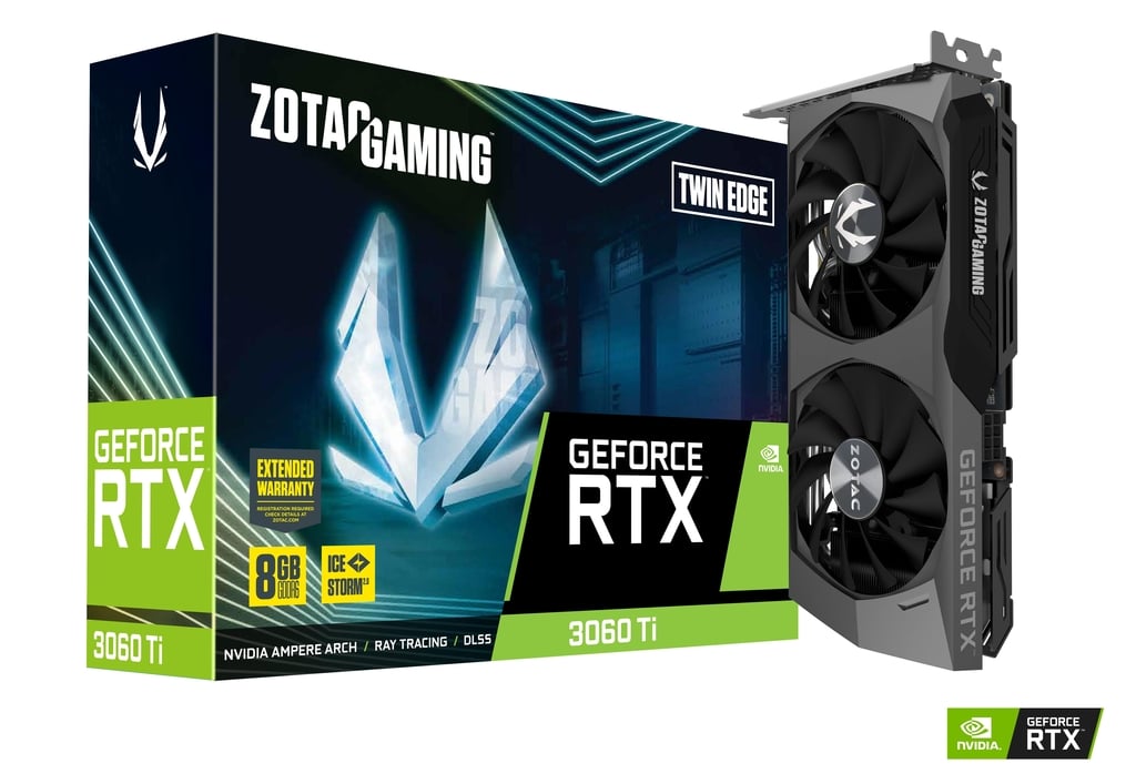 Buy the ZOTAC GeForce RTX 3060ti Twin Edge Gaming 8GB Used GPU