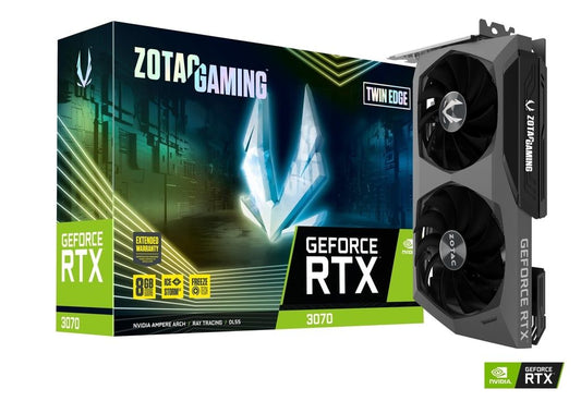 ZOTAC GAMING RTX 3070 Twin Edge OC Edition 8GB Used GPU