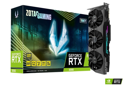ZOTAC GAMING RTX 3090 Trinity 24GB Used GPU