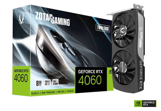 ZOTAC GAMING RTX 4060 8GB Twin Edge Open Box GPU