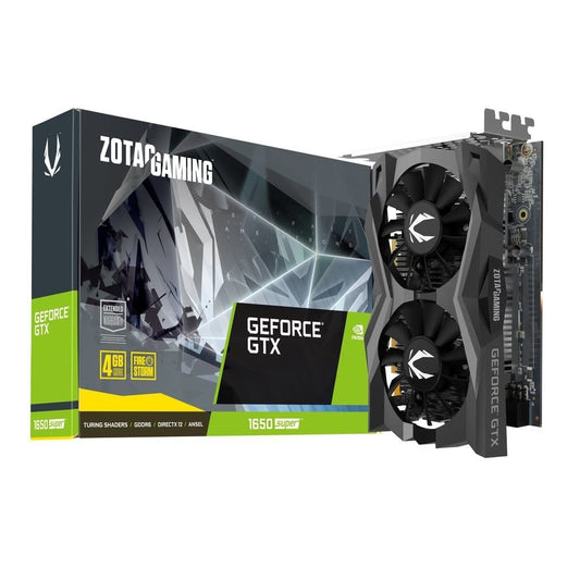 ZOTAC Gaming Geforce GTX 1650 SUPER Twin Fan 4GB Used GPU - Computify.in